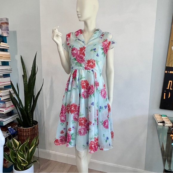 Hell Bunny Bloomsbury Dress - Picture 5 of 17